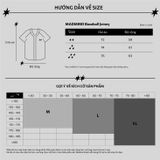  Áo Bóng Chày Baseball Jersey Madmind - Màu Trắng 