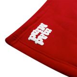  Quần Ngắn Bubblegum In Nổi Madmind -  Màu Đỏ 