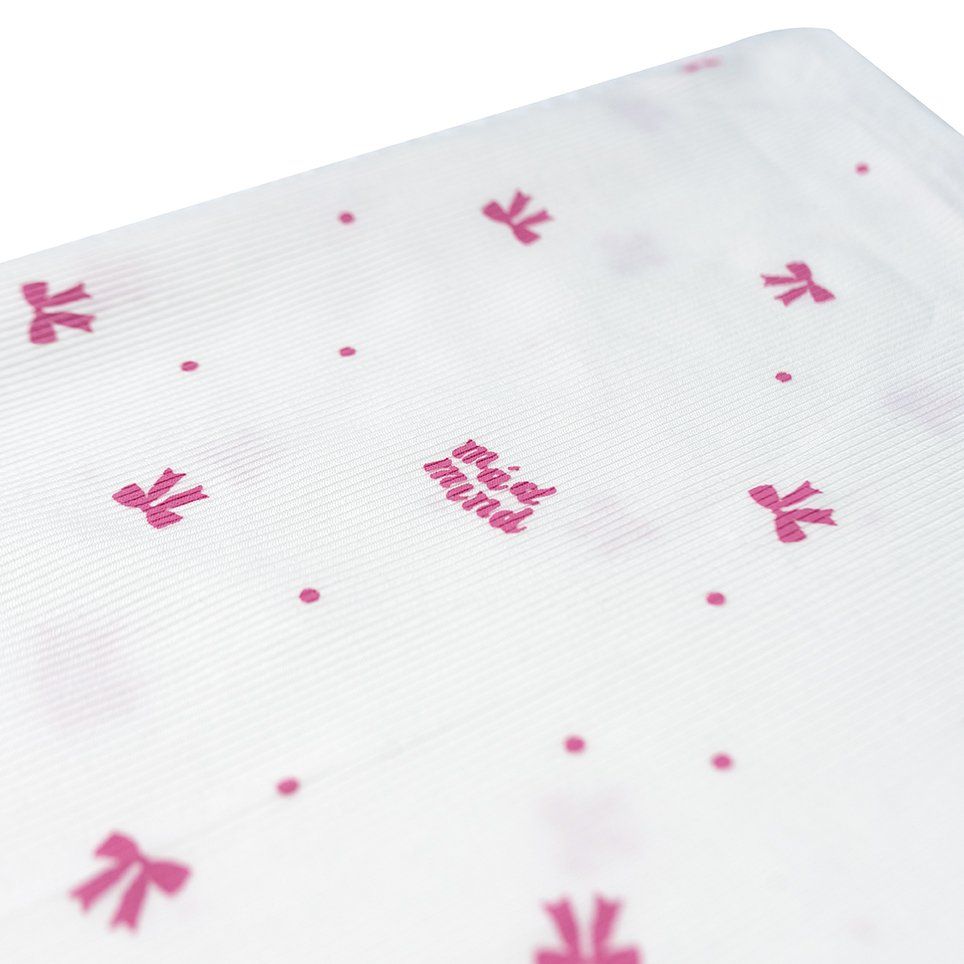  Quần Dài Nơ Hồng Bow Pants Madmind - Màu Trắng 