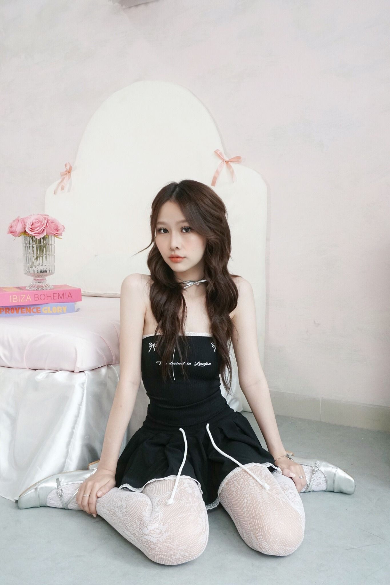  Chân Váy Ngắn Phối Ren (Có Quần Bảo Hộ) Baby Skirt Madmind - Màu Đen 