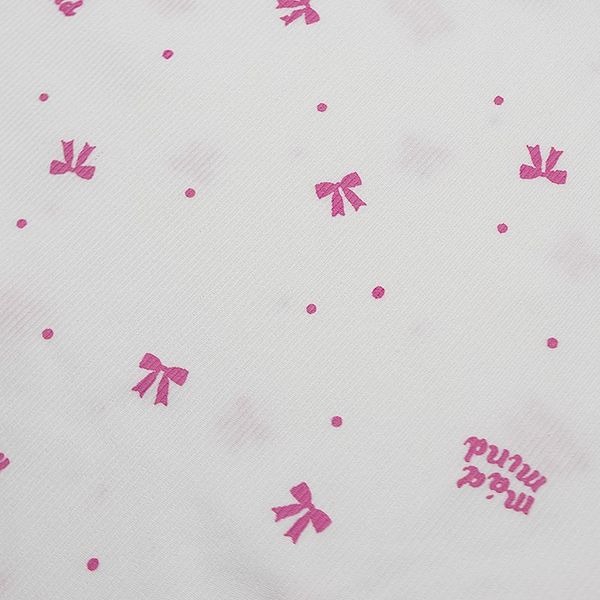  Quần Dài Nơ Hồng Bow Pants Madmind - Màu Trắng 