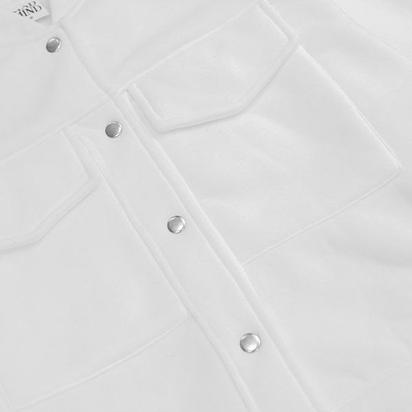  Áo Khoác Bomber Tay Dài Sang Trọng Cozy Bomber Jacket Madmind - Màu Trắng 