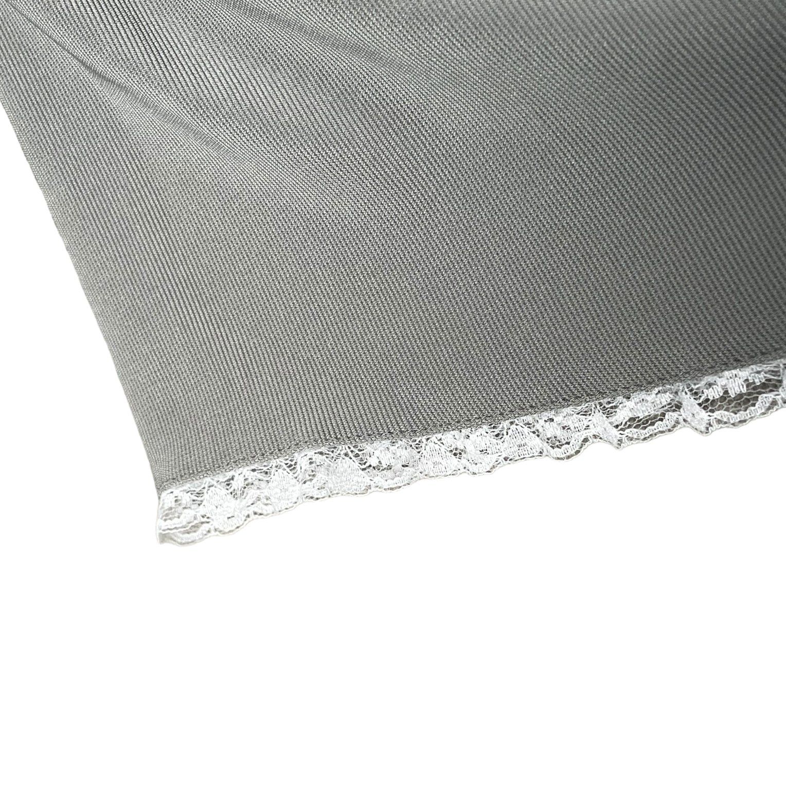  Quần Short Ôm Phối Ren Solf Shorts Madmind - Màu Xám 