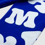  Áo Hoodie Tay Dài Bubblegum In Nổi Madmind -  Màu Xanh Dương 