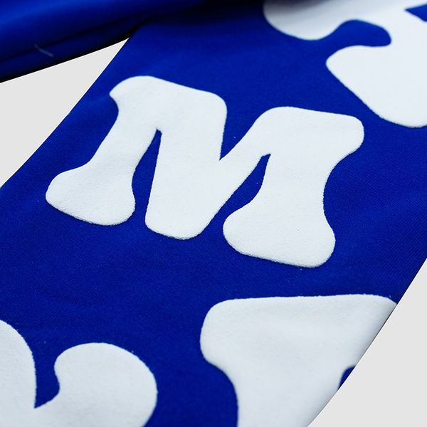  Áo Hoodie Tay Dài Bubblegum In Nổi Madmind -  Màu Xanh Dương 