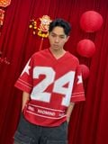  Áo Jersey Ngắn Tay 24 Jersey Madmind - Màu Đỏ 