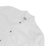  Áo Khoác Bomber Tay Dài Sang Trọng Cozy Bomber Jacket Madmind - Màu Trắng 