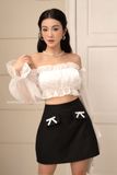  COMBO SORA Trắng - Áo Sohy + Váy Rachi 