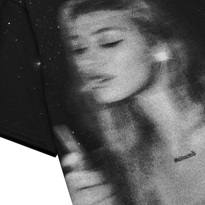  Áo Thun Ngắn Tay In Hình Blur Tshirt Madmind 100% Premium Cotton - Màu Đen 