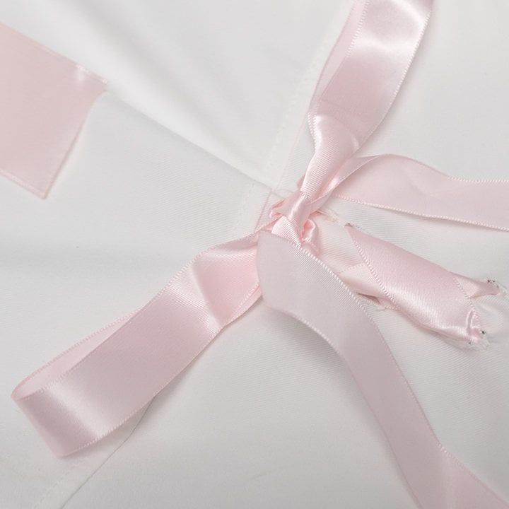  Quần Dài Phối Thắt Nơ Ribbon Trouser Madmind - Màu Trắng 