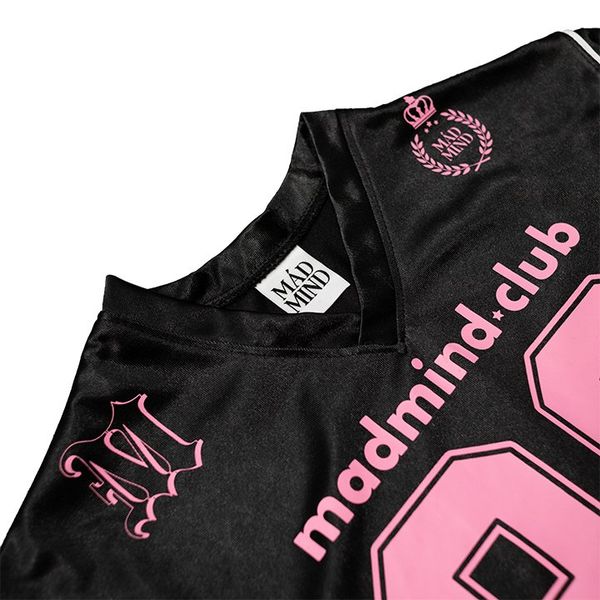  Áo Thun CropTop Jersey 88 MadMind - Màu Đen 