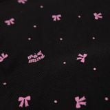  Quần Dài Nơ Hồng Bow Pants Madmind - Màu Đen 