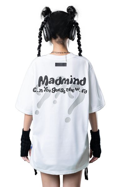  Áo Thun abcdef Madmind Màu Trắng 