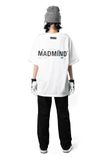  Áo Thun Essential Madmind Màu Trắng, In Cao, Logo Lấp Lánh 