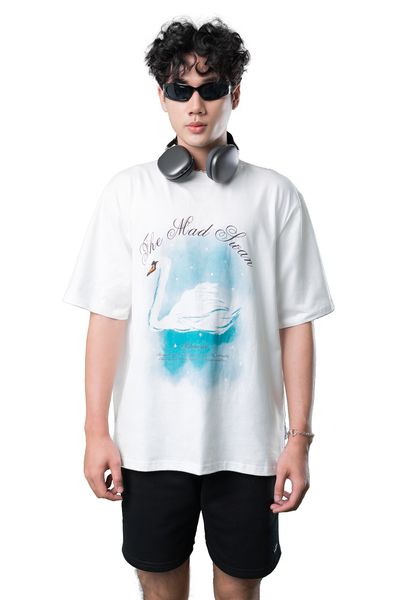  Quần Ngắn Premium Logo Madmind Nỉ Bông Màu Đen 