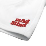  Quần Ngắn Bubblegum In Nổi Madmind -  Màu Trắng 