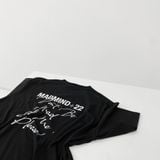  Áo Thun Please Madmind Màu Đen 