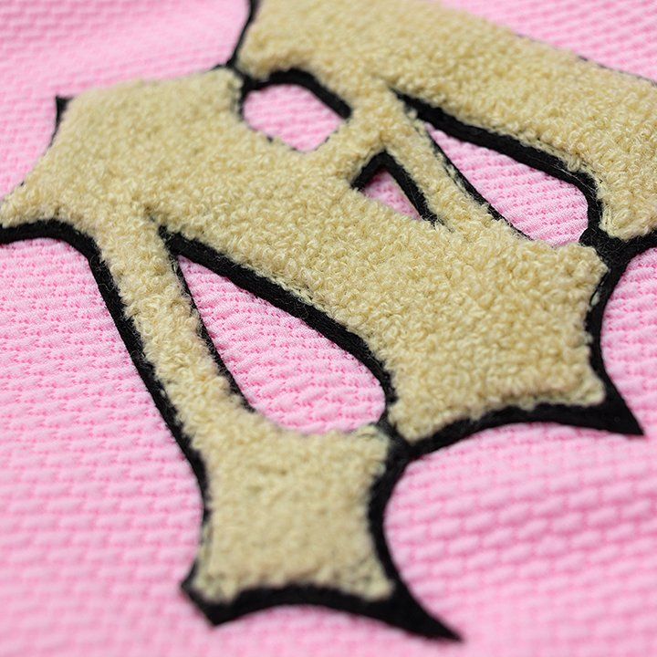  Áo Khoác Tay Dài Thêu Logo Sang Trọng Bobble Jacket Madmind - Màu Hồng 