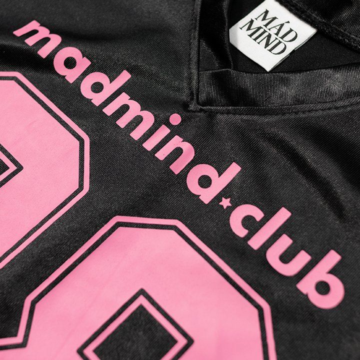  Áo Thun CropTop Jersey 88 MadMind - Màu Đen 