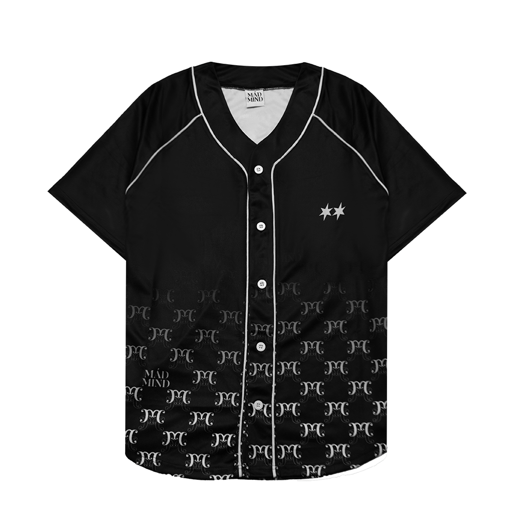  Áo Bóng Chày Baseball Jersey Madmind - Màu Đen 