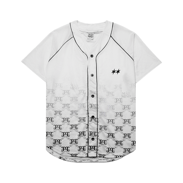  Áo Bóng Chày Baseball Jersey Madmind - Màu Trắng 