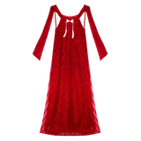  Áo Dài Mộng Đình MADMIND - Màu Đỏ 