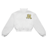  Áo Khoác Tay Dài Thêu Logo Sang Trọng Bobble Jacket Madmind - Màu Trắng 