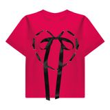  Áo Thun Phối Thắt Nơ Your Gift Madmind - Màu Hồng 