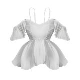  Áo Hai Dây Nữ FAIRY MADMIND - Màu Trắng 