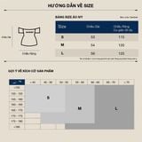  Áo Kiểu Trễ Vai Tay Phồng Vải Tơ Organza Cao Cấp Ivy Top Madmind - Tay Ngắn Màu Đen 