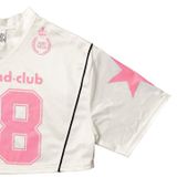  Áo Thun CropTop Jersey 88 MadMind - Màu Trắng 