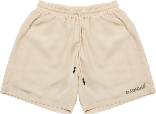  Quần Ngắn Vải Dù Cao Cấp 2 Lớp Utility Shorts Madmind - Màu Be 