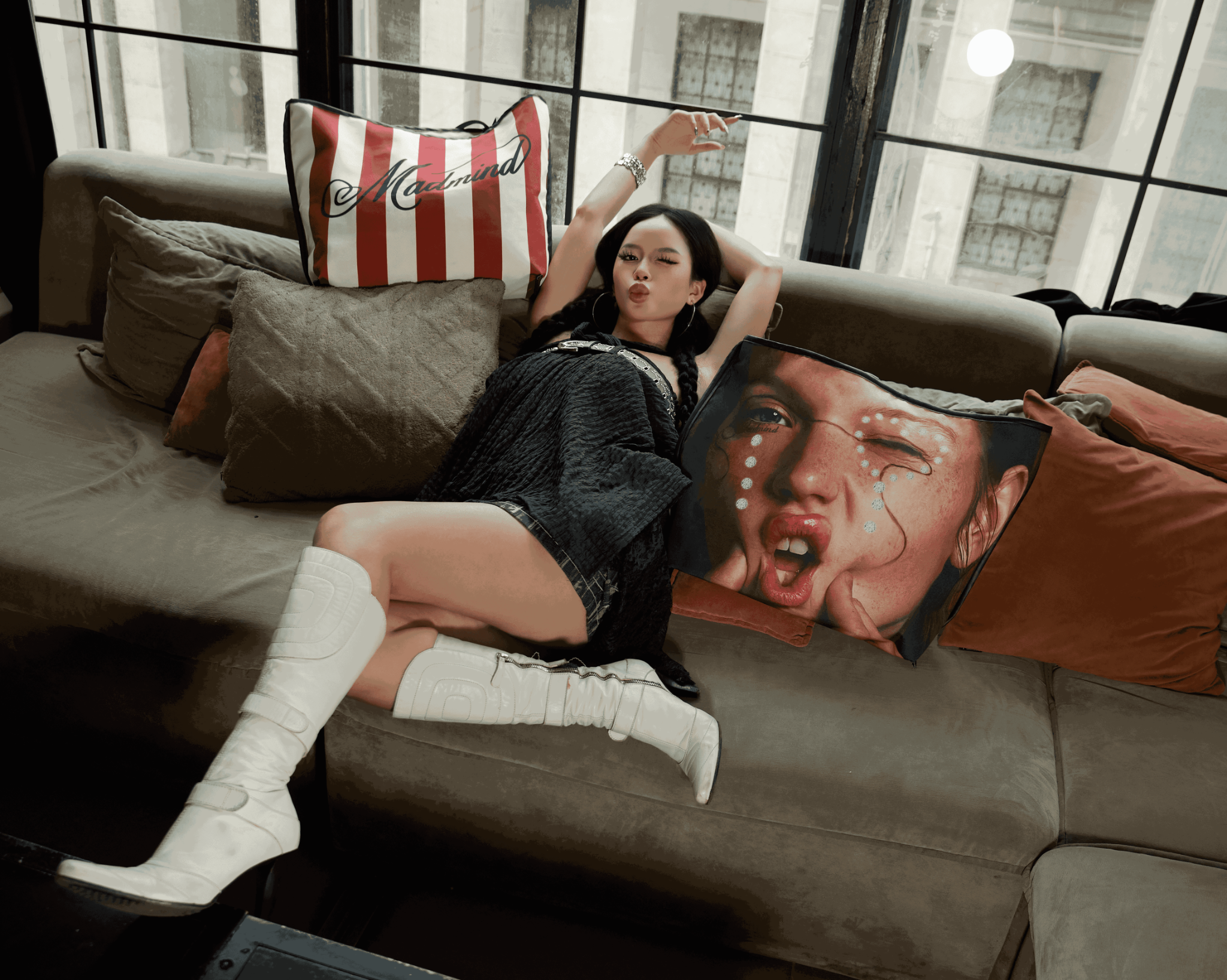  Túi Tote Bag MADMIND - Màu Bae 