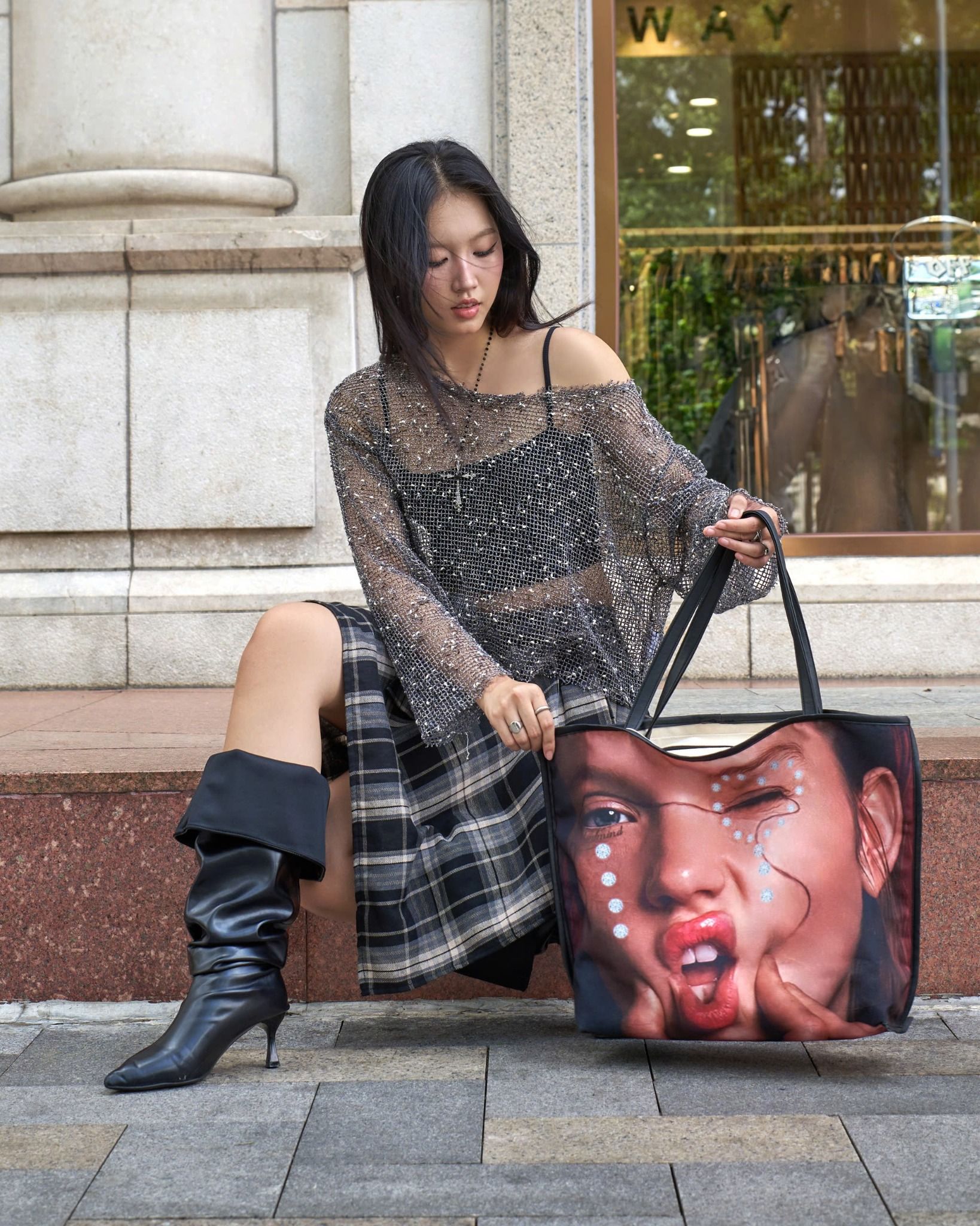  Túi Tote Bag MADMIND - Màu Bae 