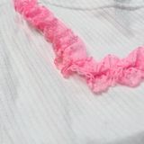  Quần Ngắn Ôm Body Ren Hồng Lace Shorts Madmind - Màu Trắng 