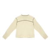  Áo Khoác Cardigan Vải Nỉ Cao Cấp Viền Lai Sketch Cardigan Madmind - Màu Be 