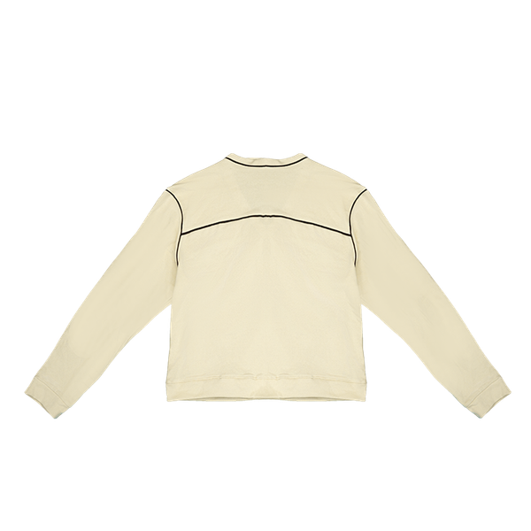  Áo Khoác Cardigan Vải Nỉ Cao Cấp Viền Lai Sketch Cardigan Madmind - Màu Be 