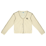  Áo Khoác Cardigan Vải Nỉ Cao Cấp Viền Lai Sketch Cardigan Madmind - Màu Be 