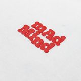  Áo Hoodie Tay Dài Bubblegum In Nổi Madmind -  Màu Trắng 