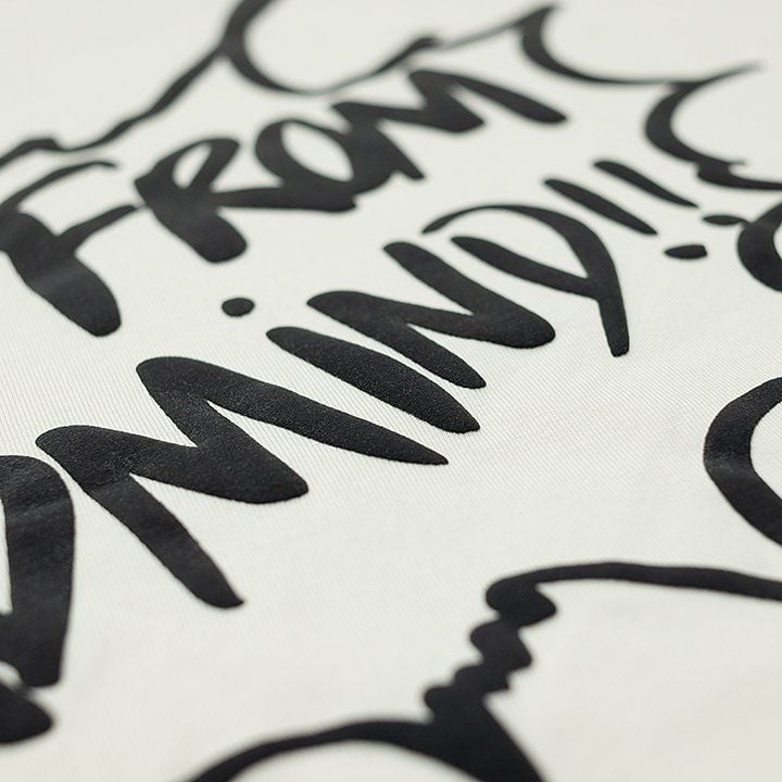  Áo Thun Ngắn Tay In Hình Art Tshirt Madmind 100% Premium Cotton - Màu Be 