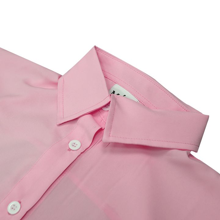  Áo Sơ Mi Tay Dài Daily Shirt Madmind - Màu Hồng Pastel 