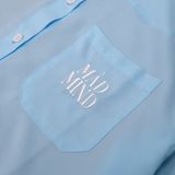  Áo Sơ Mi Tay Dài Daily Shirt Madmind - Màu Xanh Pastel 