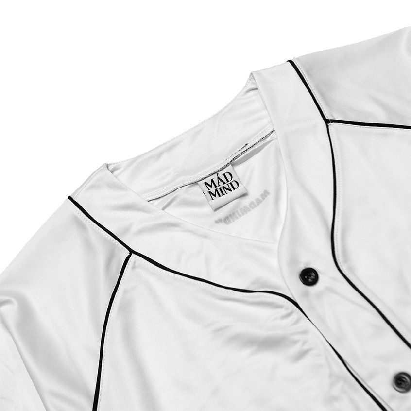  Áo Bóng Chày Baseball Jersey Madmind - Màu Trắng 