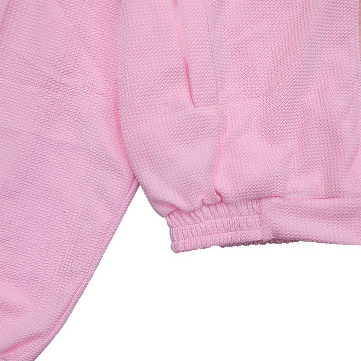  Áo Khoác Tay Dài Thêu Logo Sang Trọng Bobble Jacket Madmind - Màu Hồng 