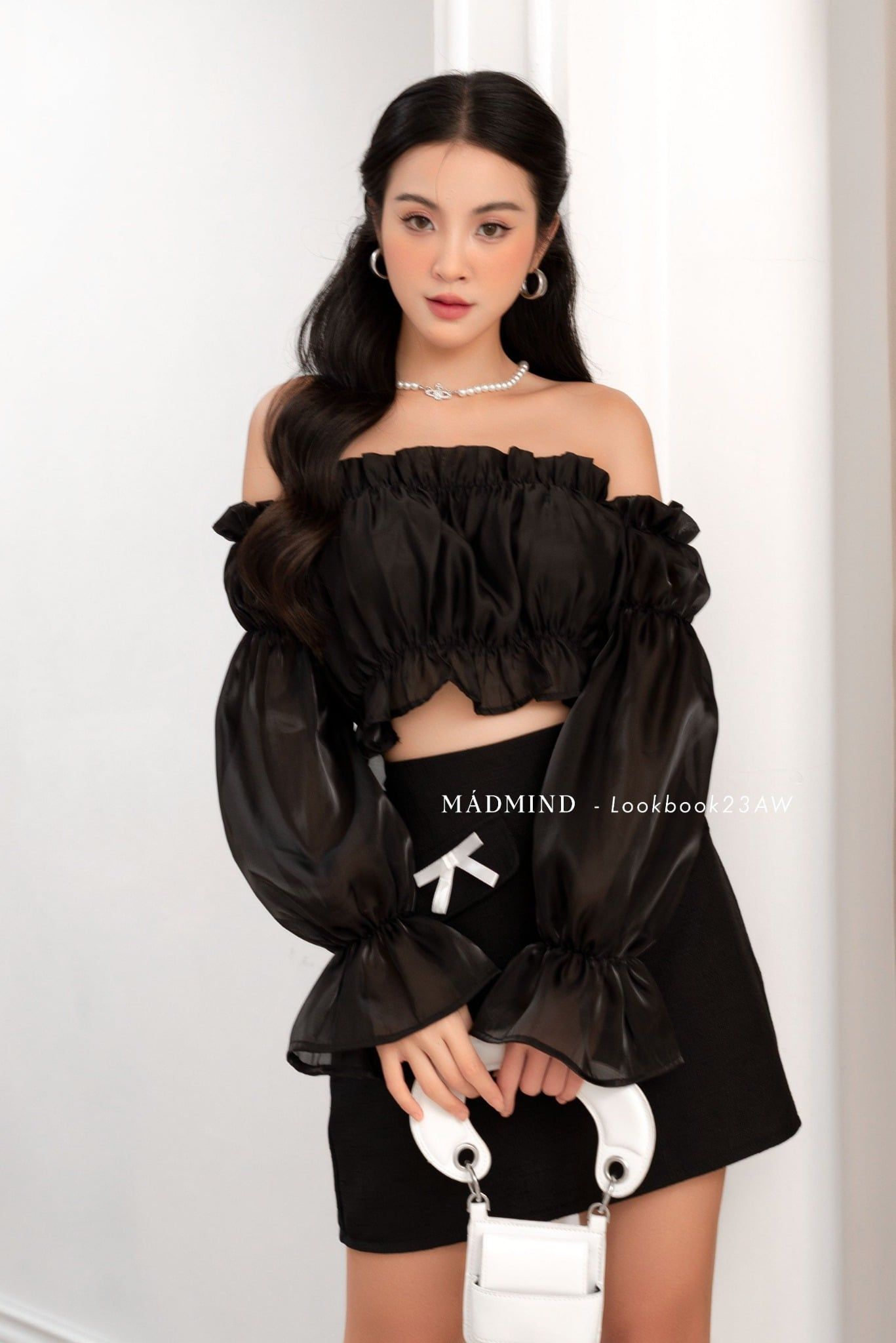  COMBO SORA Đen - Áo Sohy + Váy Rachi 