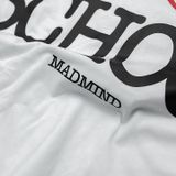  Áo Thun Ngắn Tay In Hình School Tshirt Madmind 100% Premium Cotton - Màu Trắng 
