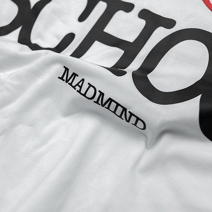  Áo Thun Ngắn Tay In Hình School Tshirt Madmind 100% Premium Cotton - Màu Trắng 
