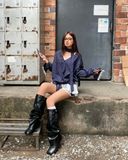  Quần Ngắn Nữ Thiết Kế MIKO MADMIND - Màu Xanh Đen 