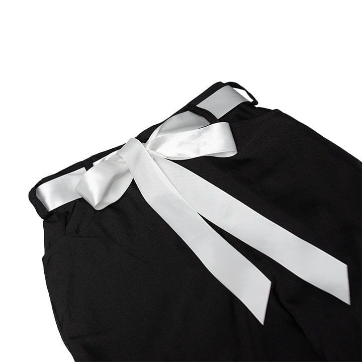  Quần Dài Phối Thắt Nơ Ribbon Trouser Madmind - Màu Đen 