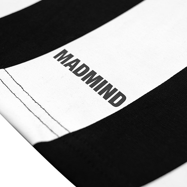  Áo Thun Ngắn Tay In Hình Maze Tshirt Madmind 100% Premium Cotton - Màu Đen 